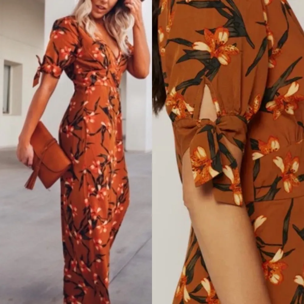 L*Space Dolce Wide Leg Jumper Jumpsuit: Love Song Floral Print Boho Bohemian - Image 6