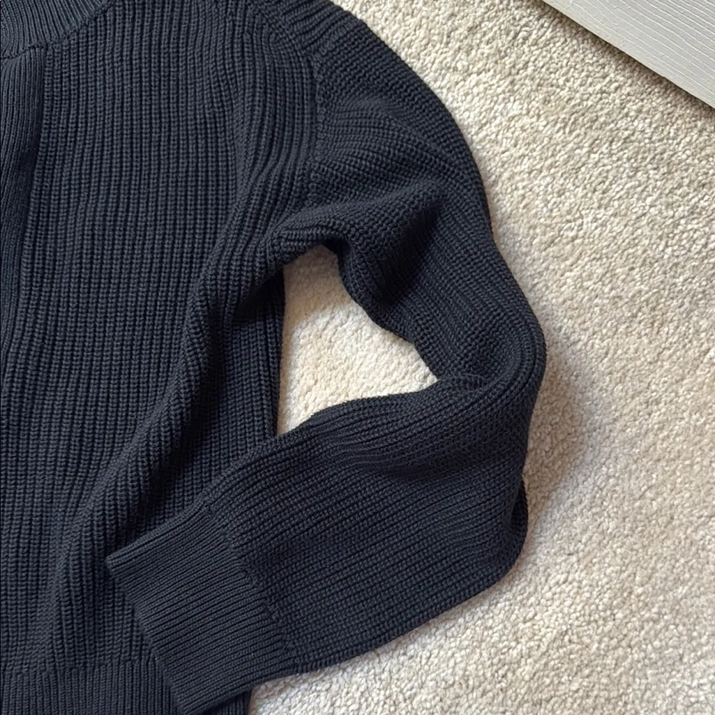 Central Park West Black Sweater - Image 7