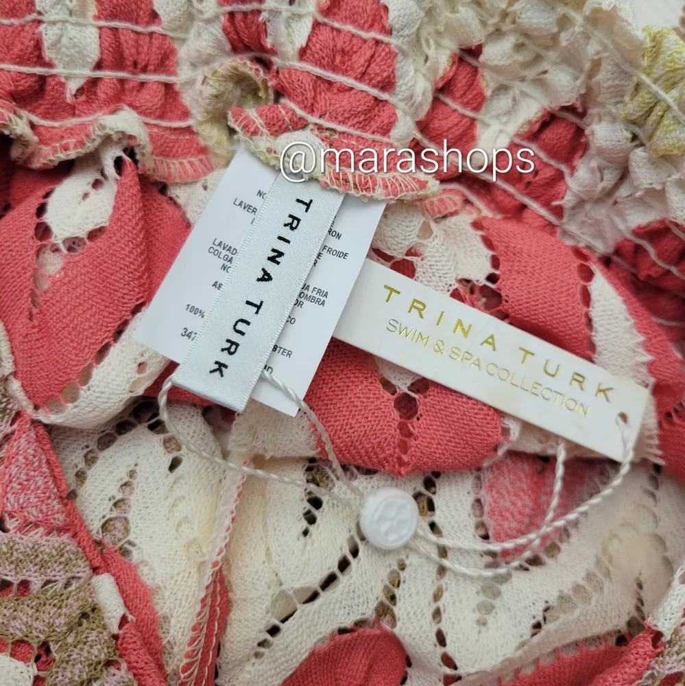 Trina Turk Palisades Crochet Pants - Image 7