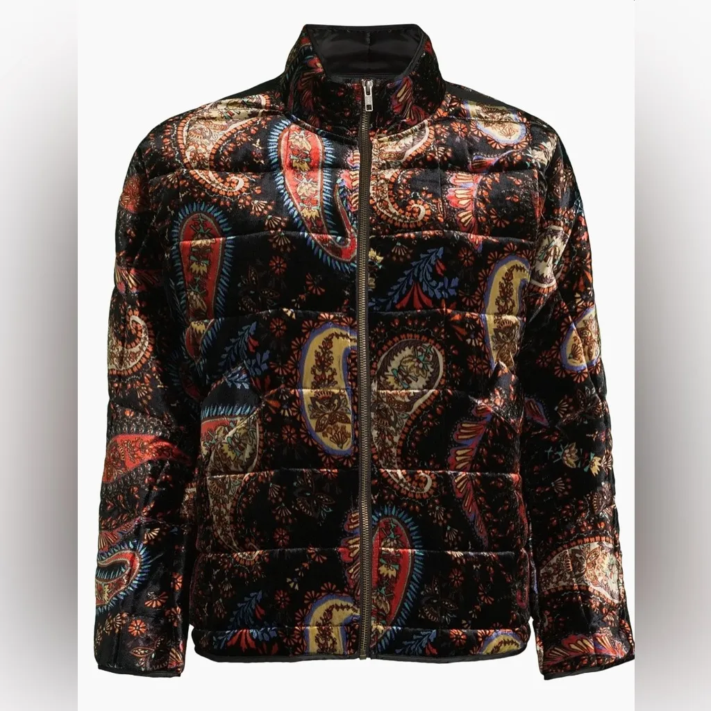 Johnny Was Sezana Paisley Quilted Jacket Size XS - Image 6