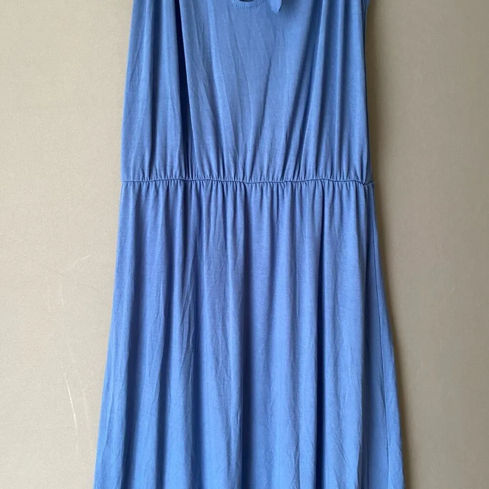 Loveappella sz M blue prairie cottage maxi dress NWT‎ - Image 5