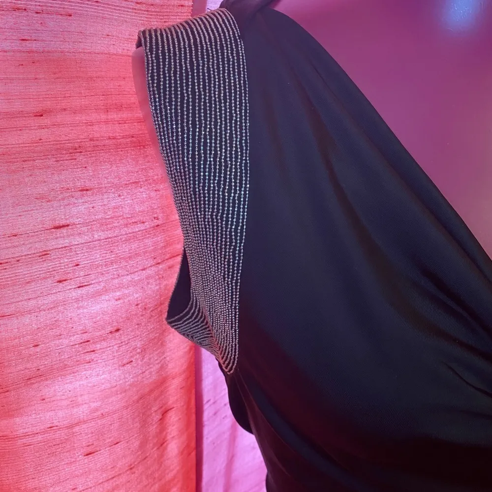 Black One Shoulder Top from Twenty One (Forever 21) Medium - Image 3