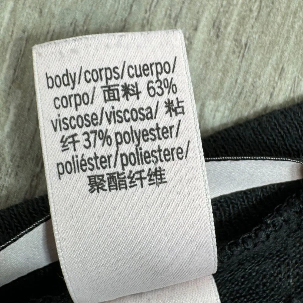 Victoria’s‎ Secret Slub Knit Long Sleeve Sleep Lounge T Shirt Black Small - Image 11