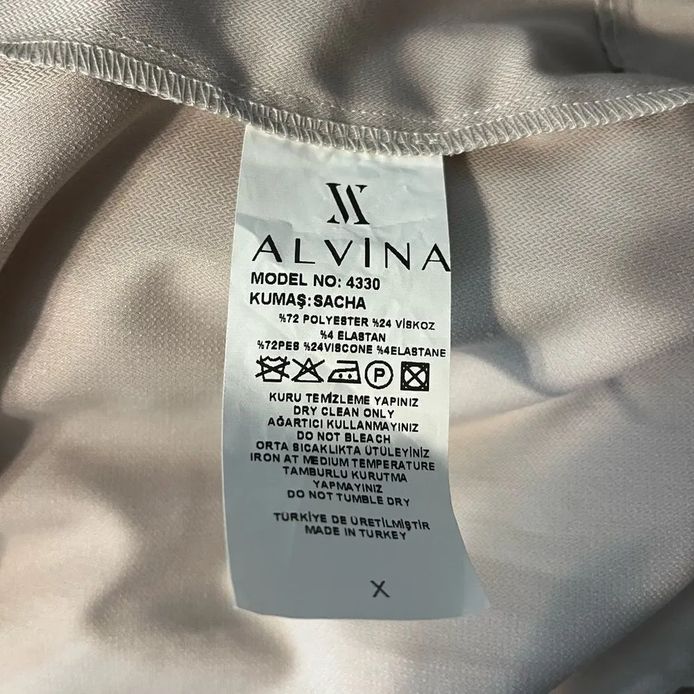 Alvina Open Front Vest Tan - Image 4