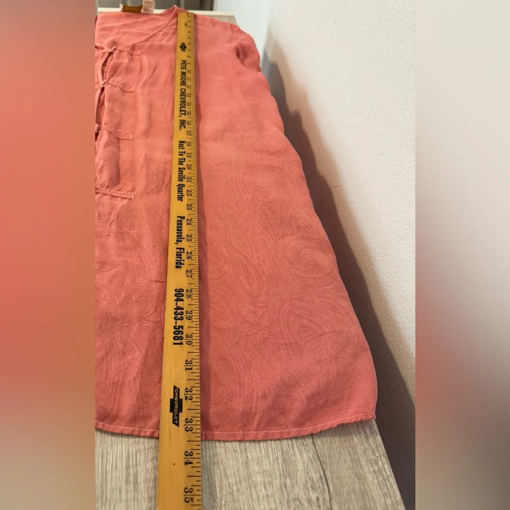 Vintage Victorias Secret Gold Label Silk Pajama Top Sleepwear Size Large *read - Image 6