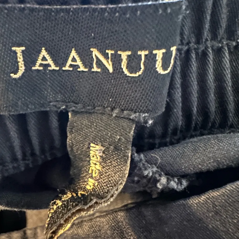 Jaanuu  Black 4 Pocket Scrub Pants Small - Image 5