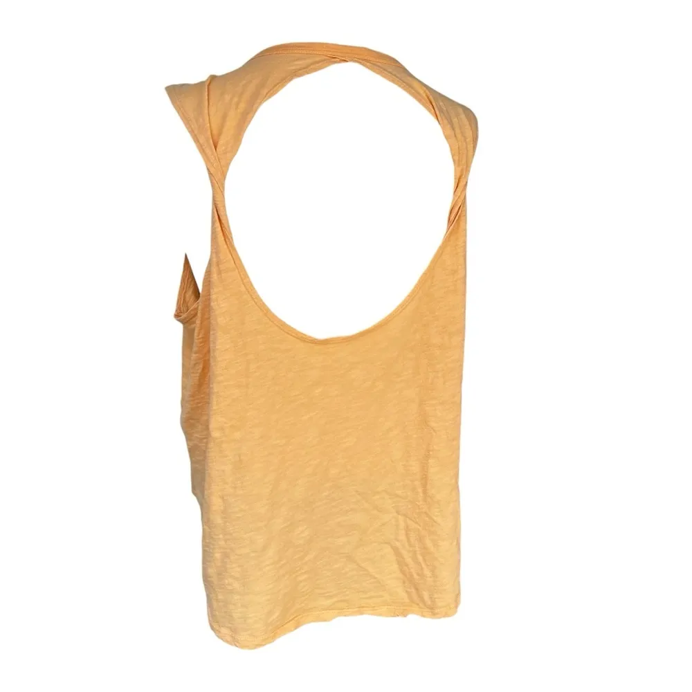 Spiritual Gangster SG Double Twist Tank Apricot, Sz XL - Image 4