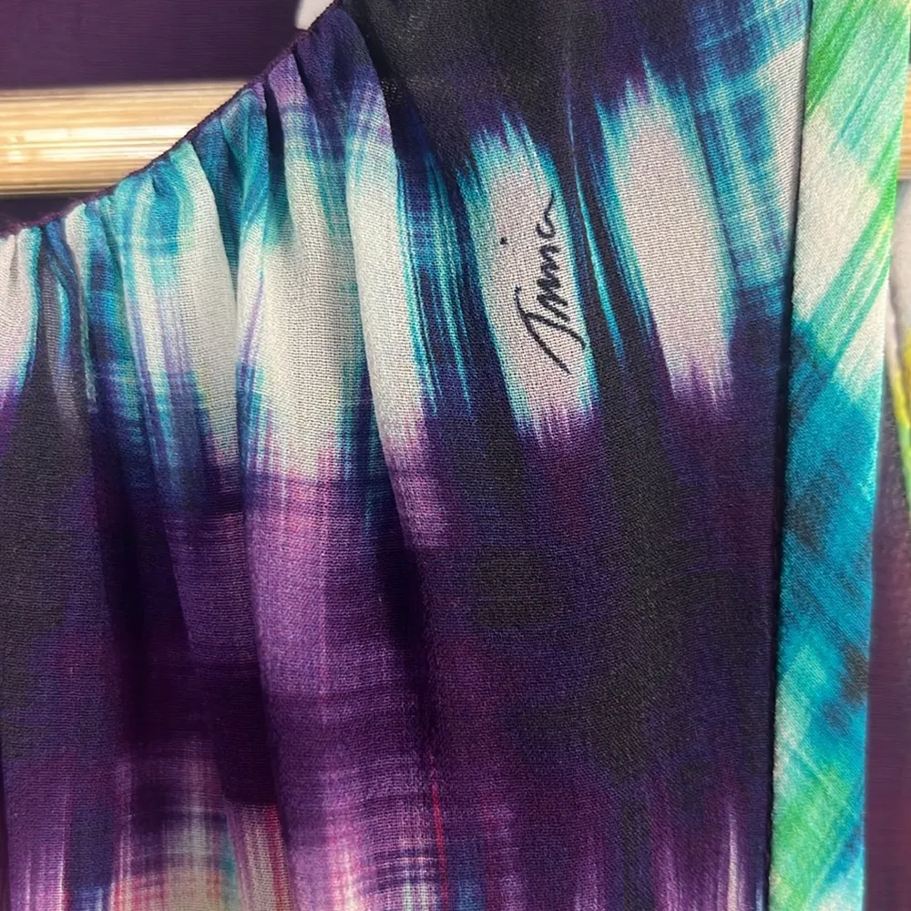 Trina Turk Bella Tie Dye Silk Tank Size XS - Image 4