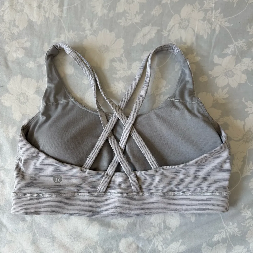 Lululemon | Energy we are from space Grey alpine white Sports Bra - Image 2