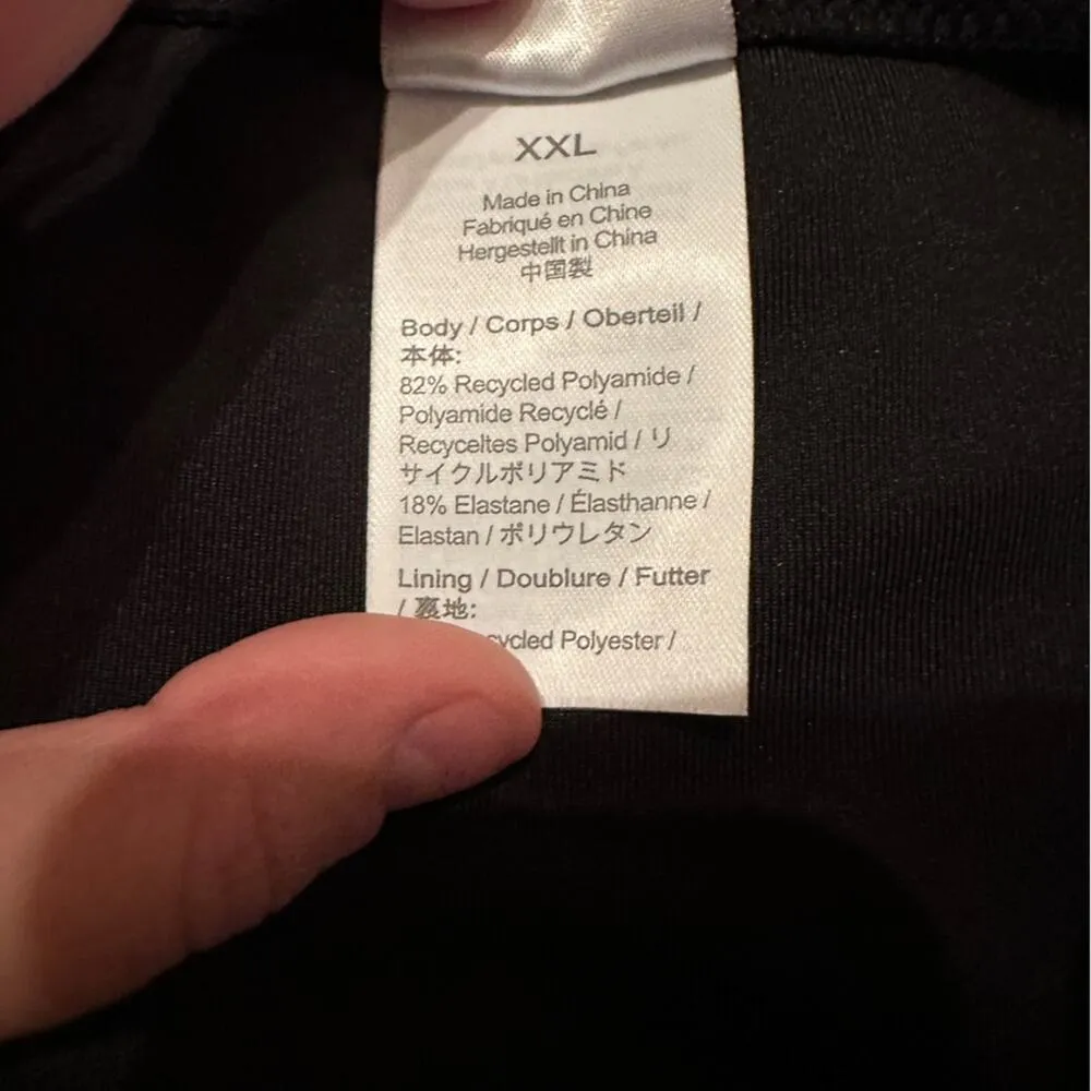 J. Crew O-Ring Curved-Waist Cheeky String Bikini Bottom in Black Sz XXL NEW‎ - Image 6