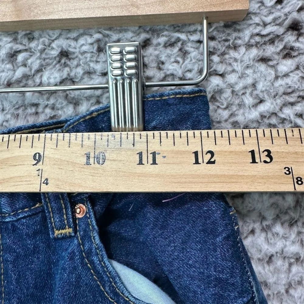 Y2K MNG Women's Straight Leg Jeans Size 1 High Rise 90s Grunge Vintage Americana - Image 7