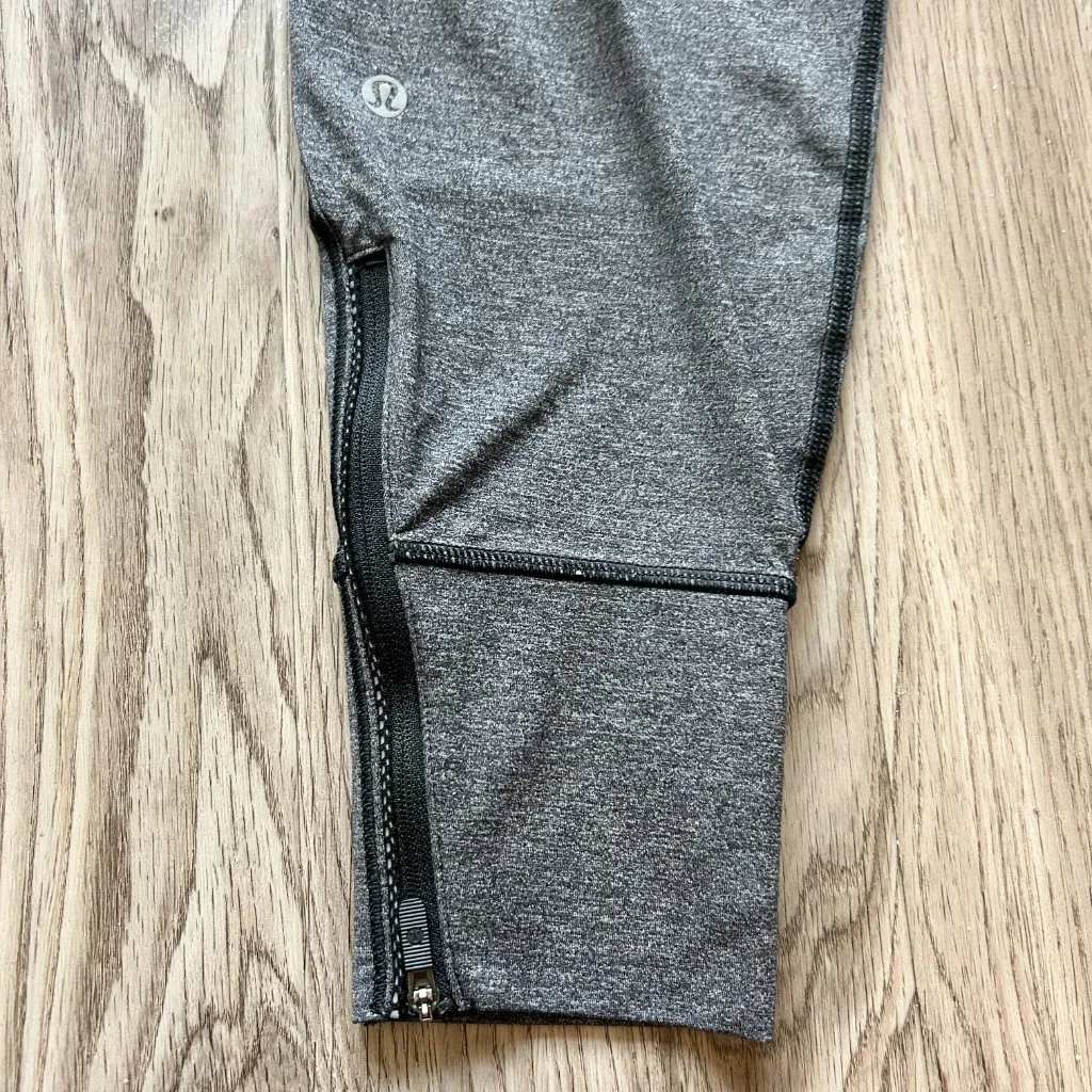 Lululemon Fresh Tracks Pant Jogger Leggings II in Heathered Black Size 4 - Image 14