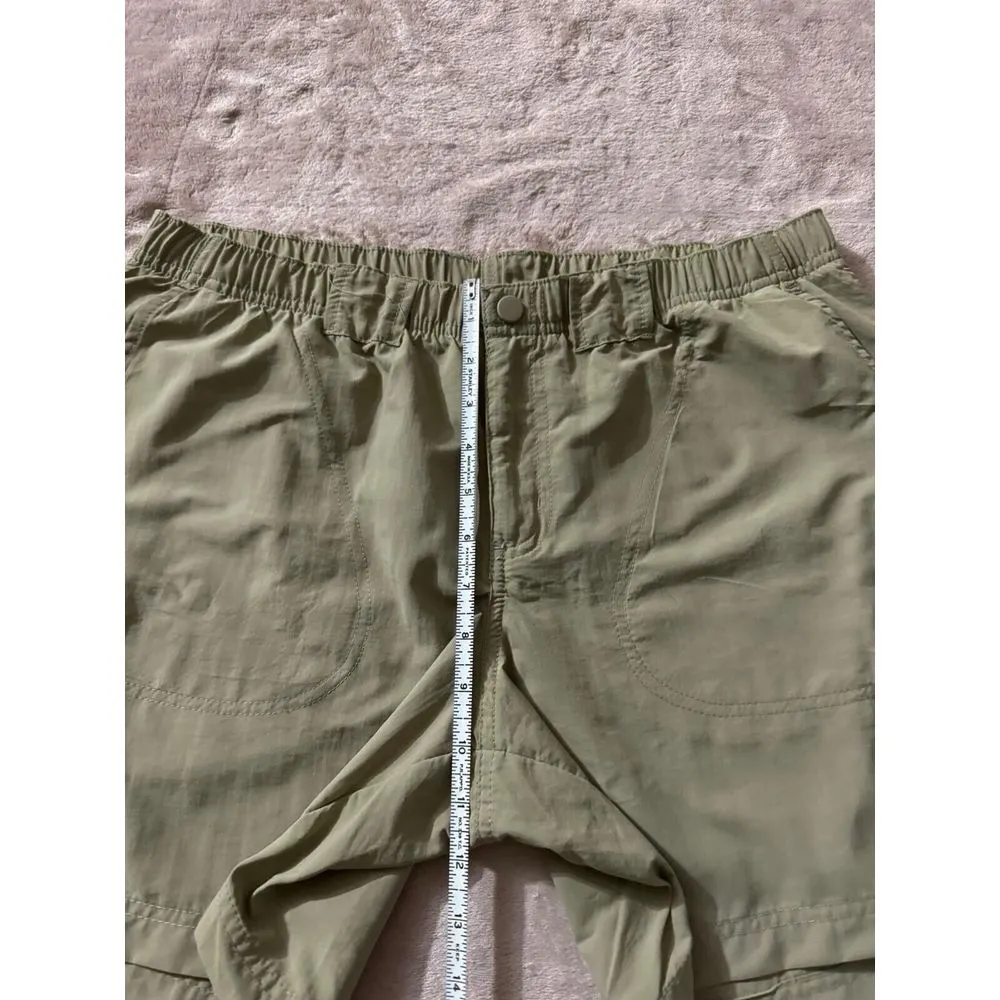 Columbia Women's Green Omni Shield Short Court Nylon Shorts Size M‎ - Image 9