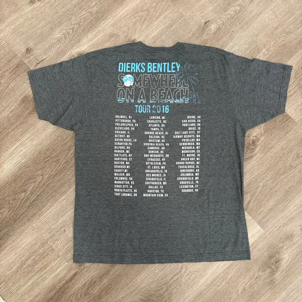 Dierks Bentley Concert Tee 2016* - Image 4