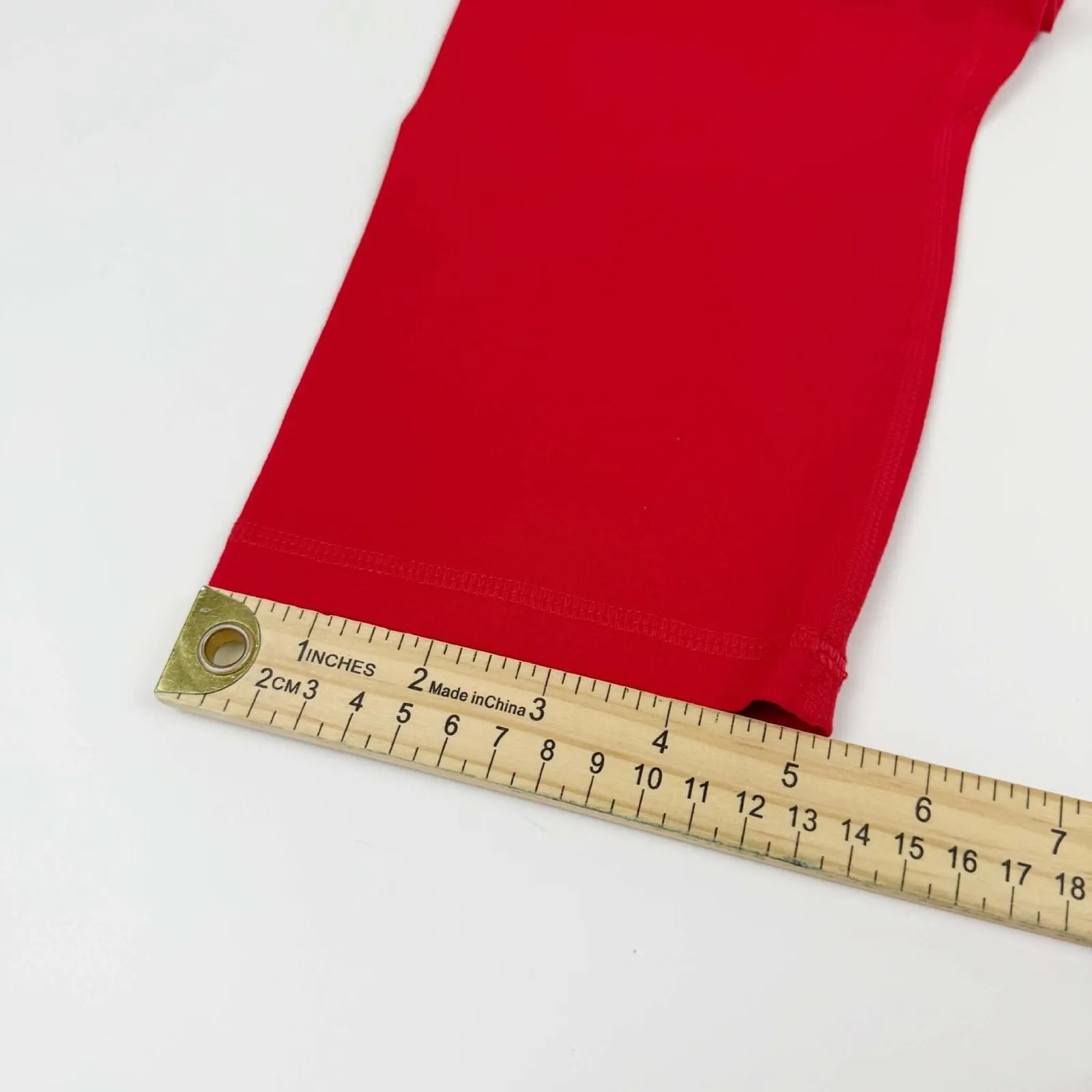 Zyia Active Red High Waist Leggings Women's Size 16-18 Stretch Athletic Yoga - Image 10