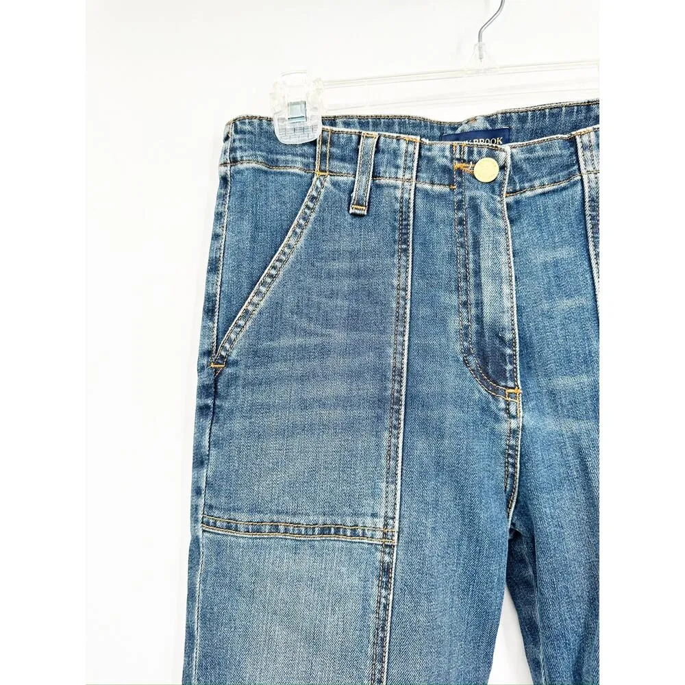 Ramy Brook Arizona Blue Denim High Rise Slim Jeans Size 27 - Image 3