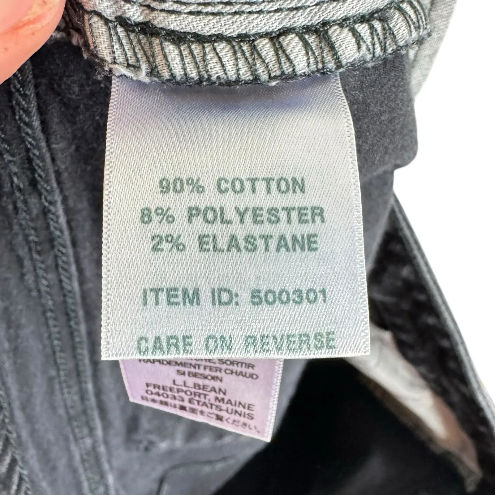 Liverpool Cotton Medium Wash‎ Midi Pencil Jean Skirt 0 - Image 5