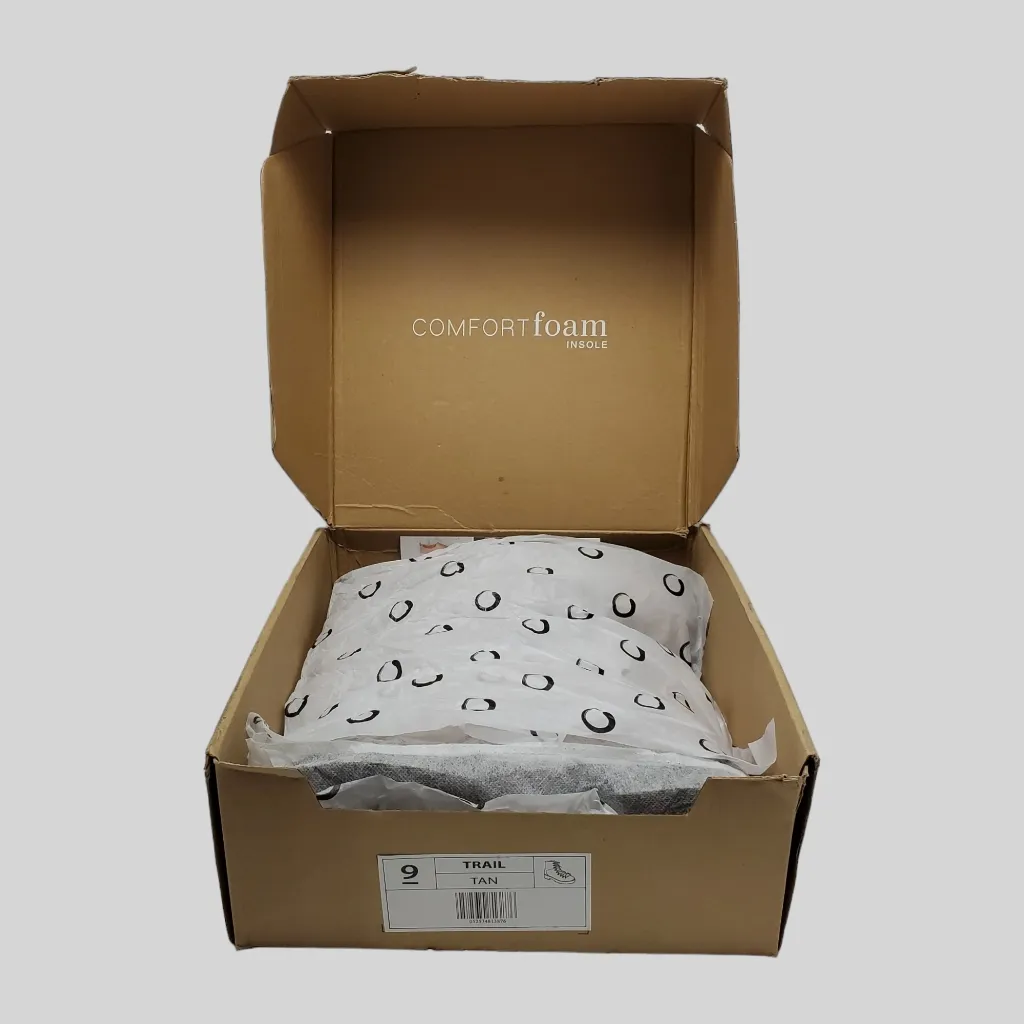 Journee Collection Women's Trail Tan Faux Suede Lace Up Hiking Boots Size 9 - Image 7