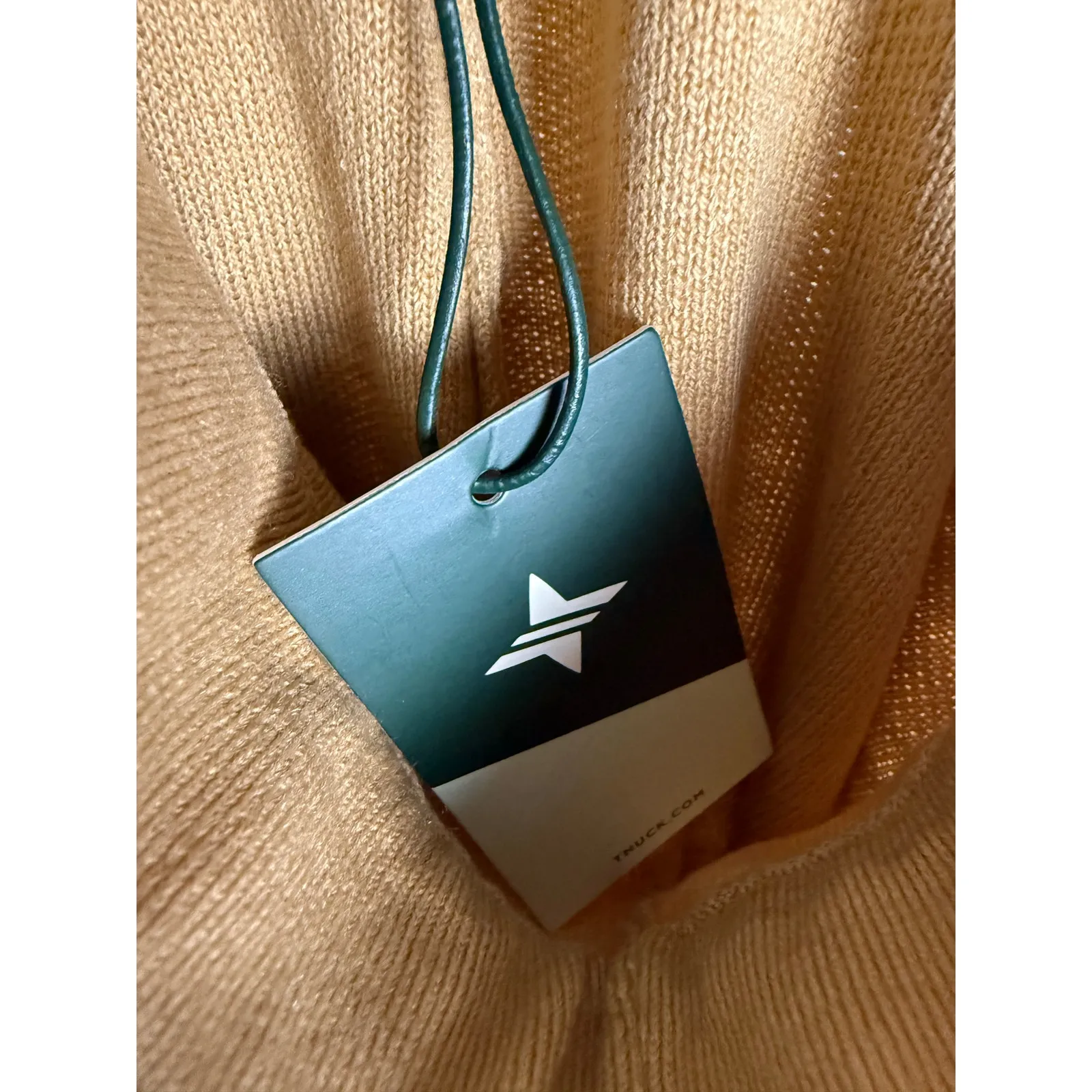 Tuckernuck Olympia Camel Tan Striped Wide Leg Knit Pull-On Ankle Pants Size XS - Image 8