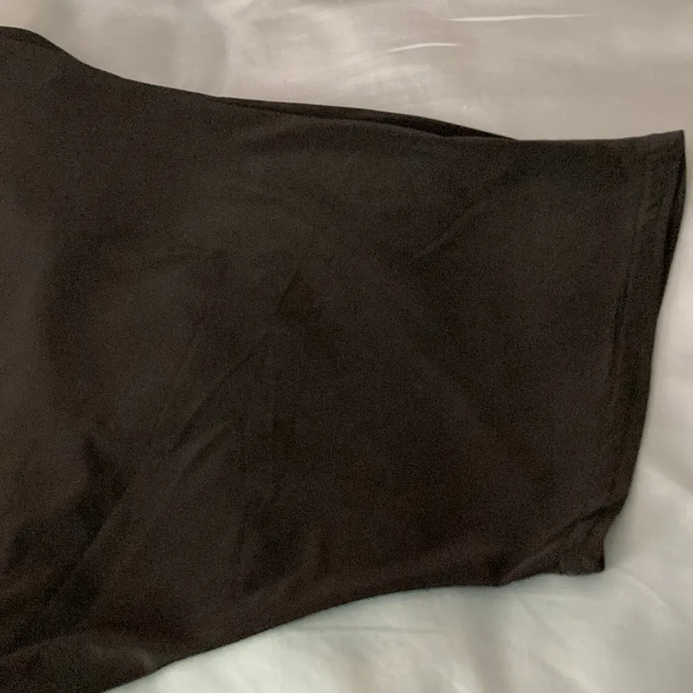 Boohoo Night Black Wide Leg Pantsuit. 61” Long x 23” PTP x 33” Long Inseam. - Image 8