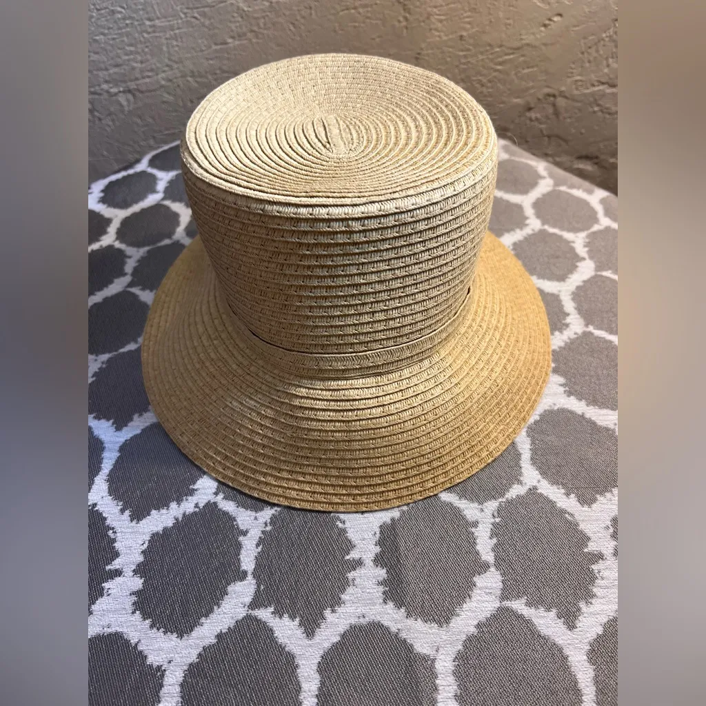 Bucket Hat Tan Straw by Magid natural color 7.5 - Image 7