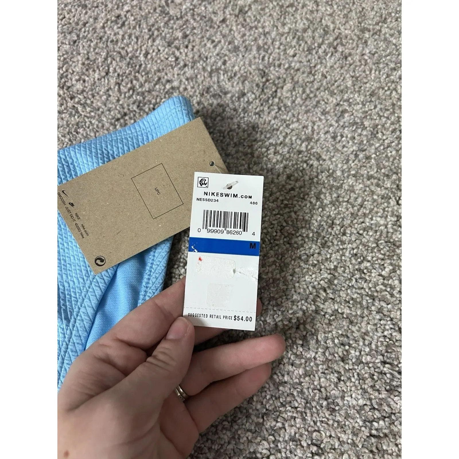 Nike  Women's‎ Aquarius Swim bikini Bottom Medium NWT - Image 3