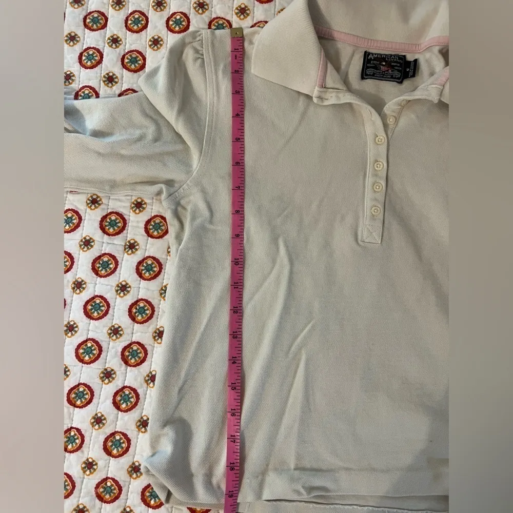 Vintage Embroidered Eagle American Living 3/4 Sleeve Size Small - Image 4