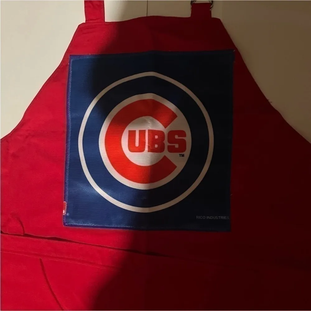 Chicago Cubs apron Blue - Image 2