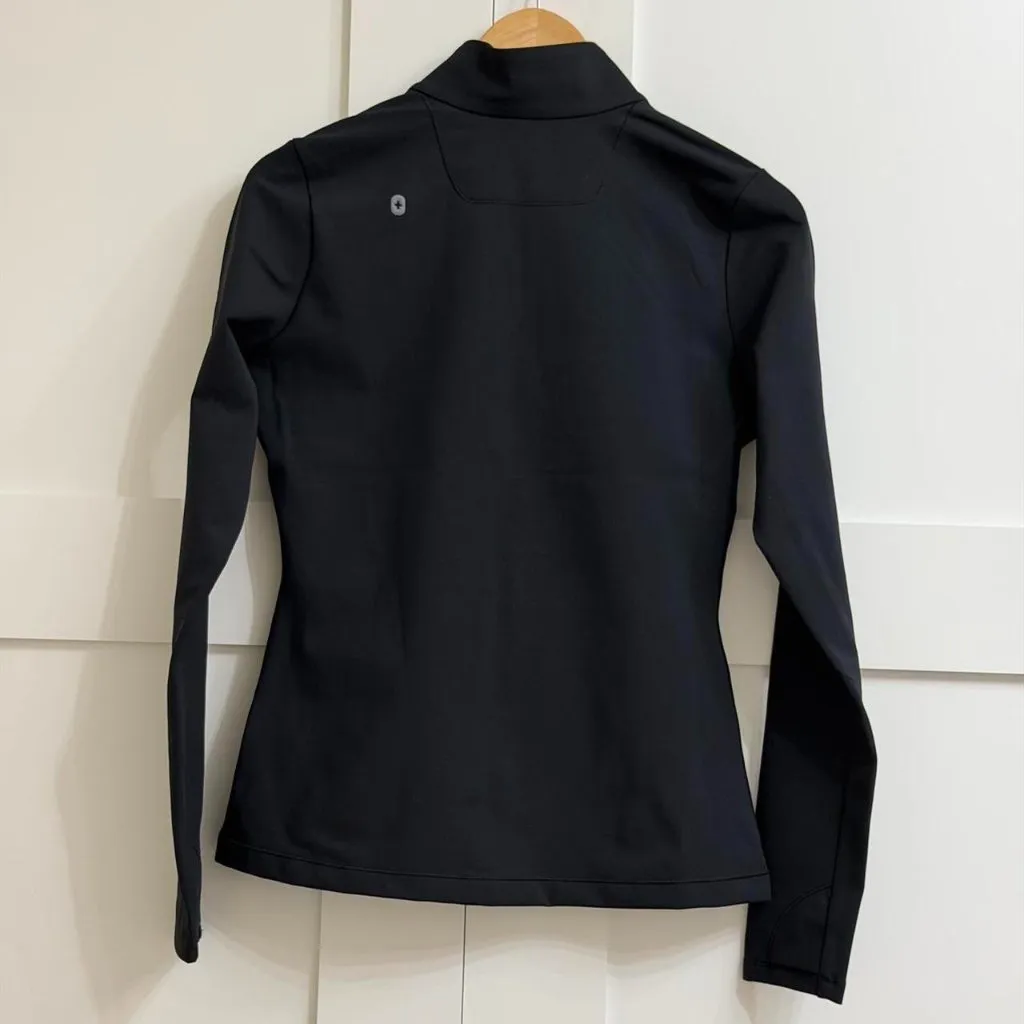 Figs On Shift Contour Knit Jacket in Black, Size Small - Image 12