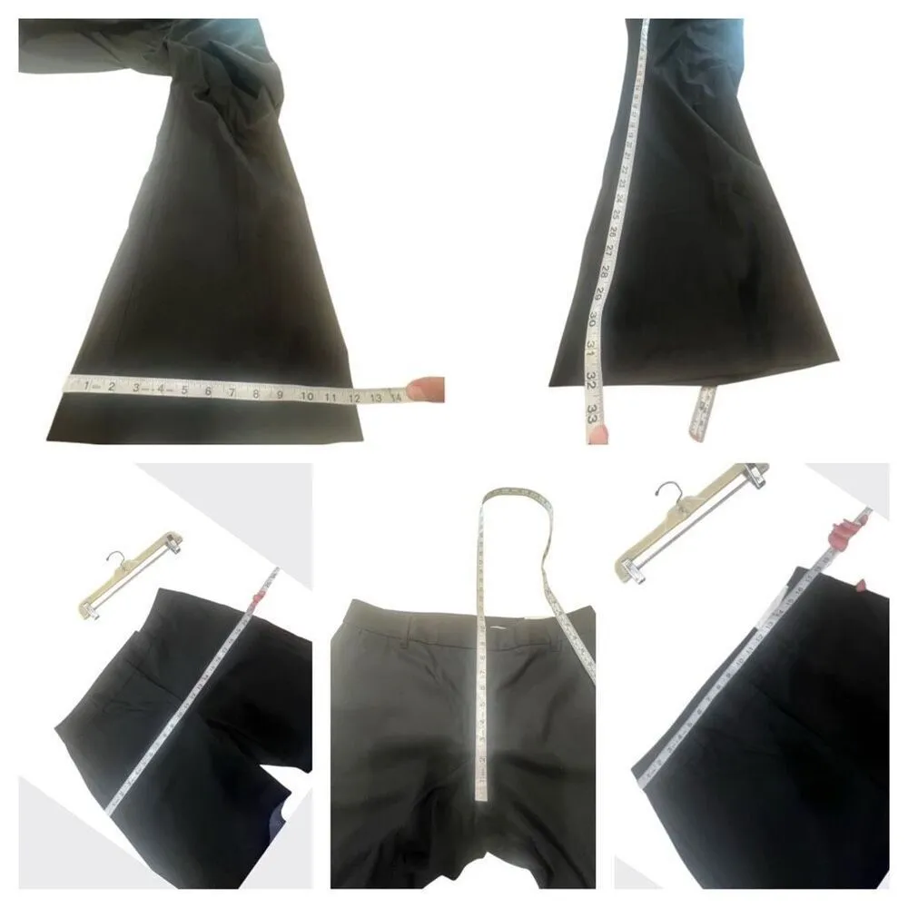 Liz Claiborne Audra Black/Wide Leg Pants Sz 14 NWT - Image 8