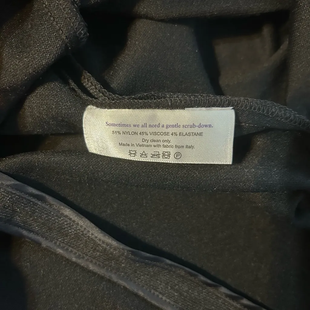 M.M. LaFleur Sheath Dress in Charcoal Grey Size 6 Sleeveless Office Career - Image 6