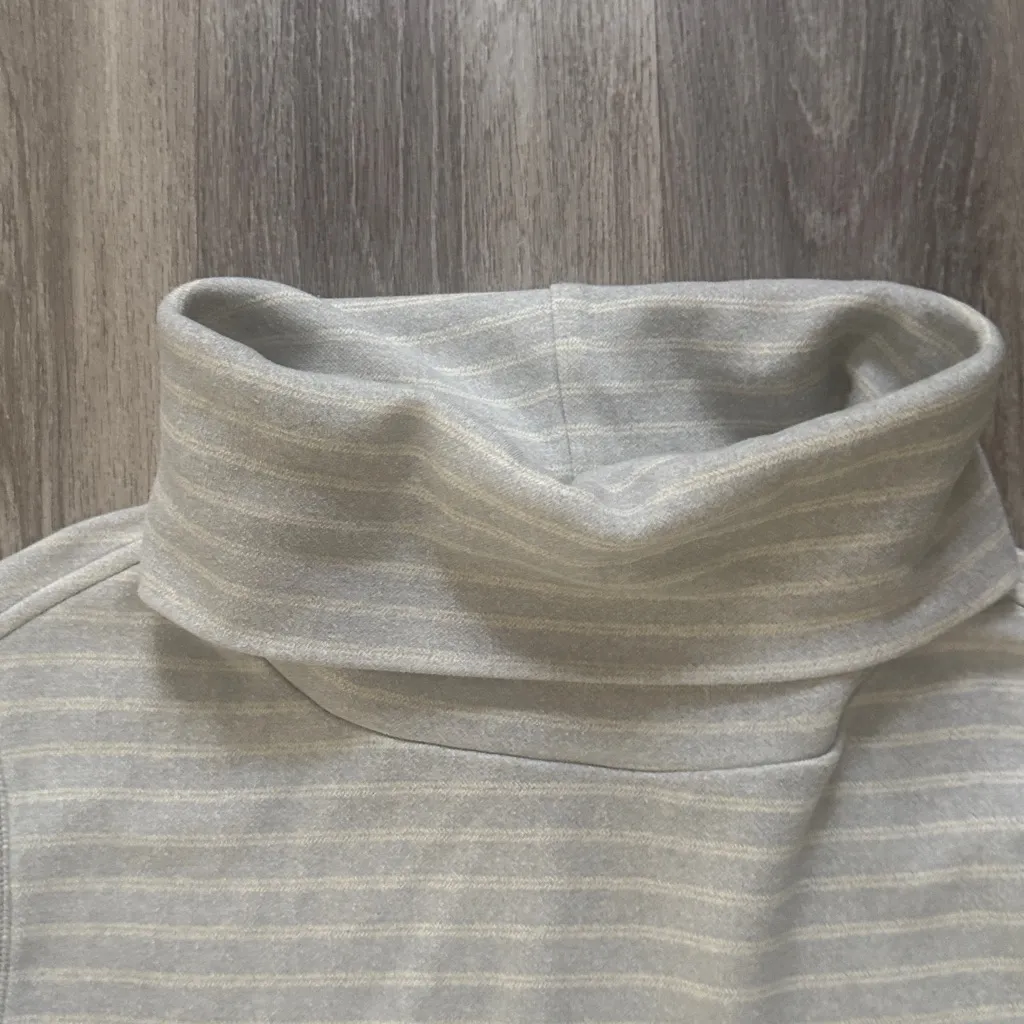 Burton Cream Striped Cowl Neck Sweater The Medina Dryride - Image 4