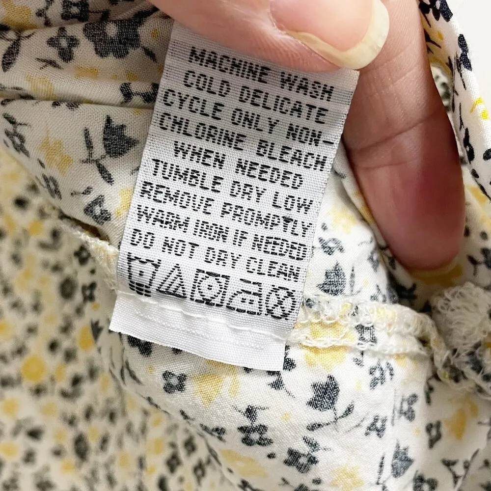 Velvet Floral Heart Long Sleeved Button Down Top - Image 8