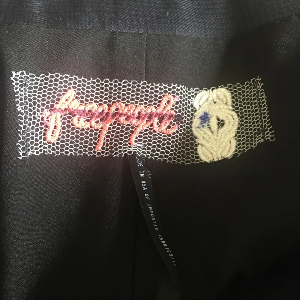 New Free People Good For You Black Strapless Dress Size 0 Mini - Image 6