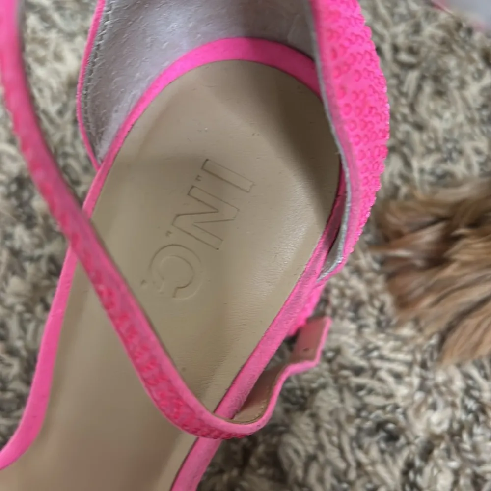 I.N.C pink rhinestone heels - Image 10