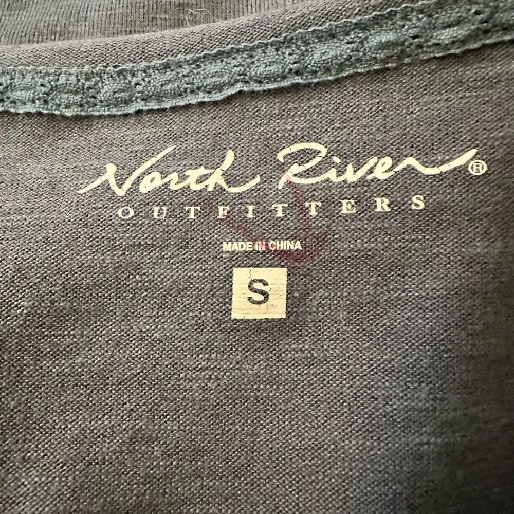 North River Blue Long Sleeve Peplum T - Image 10