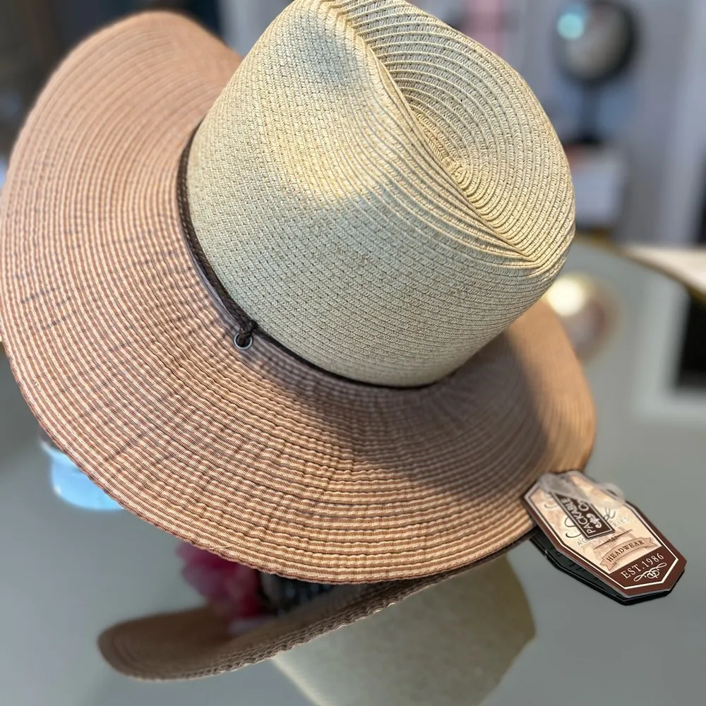 Sun n’ Sand Cowboy Straw Hat NWT - Image 4