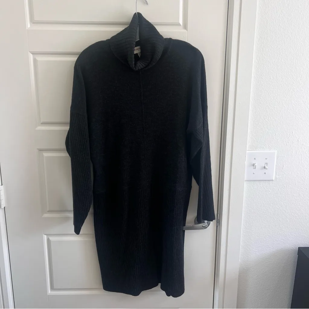 RODIER Black Sweater Dress Size L - Image 2