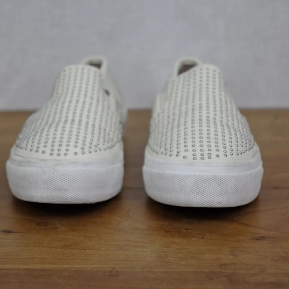 Ladies' Coach Maggie Studded Leather Slip on Shoes Size 8 - Image 10