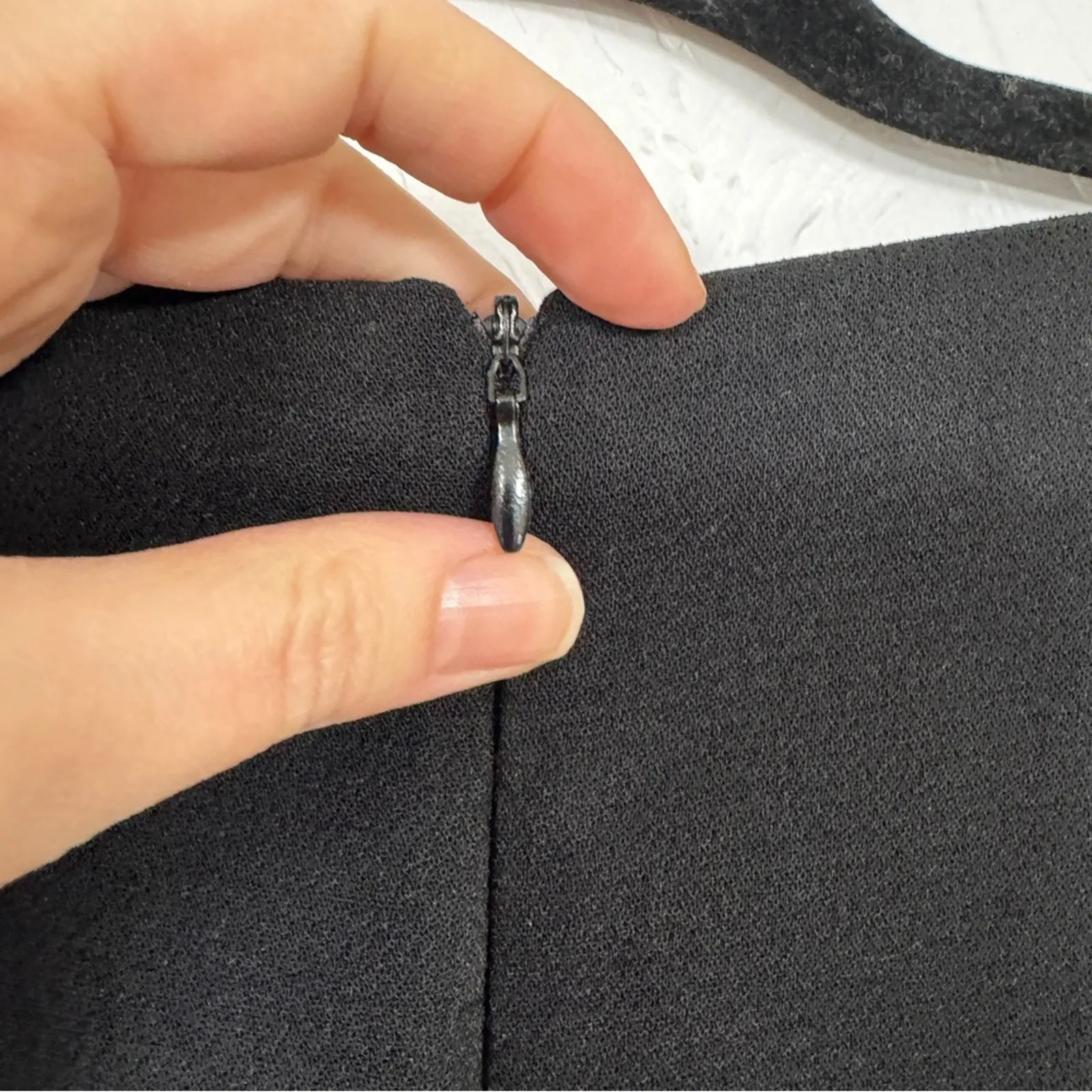 Anthropologie Ettitwa Black Wide Leg Jumpsuit Womens XS Casual Preppy Ties - Image 4