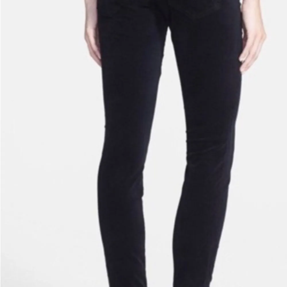 MOTHER velvet The Vamp My Life as a Snow Bunny jeans Black Size 26 - Image 6