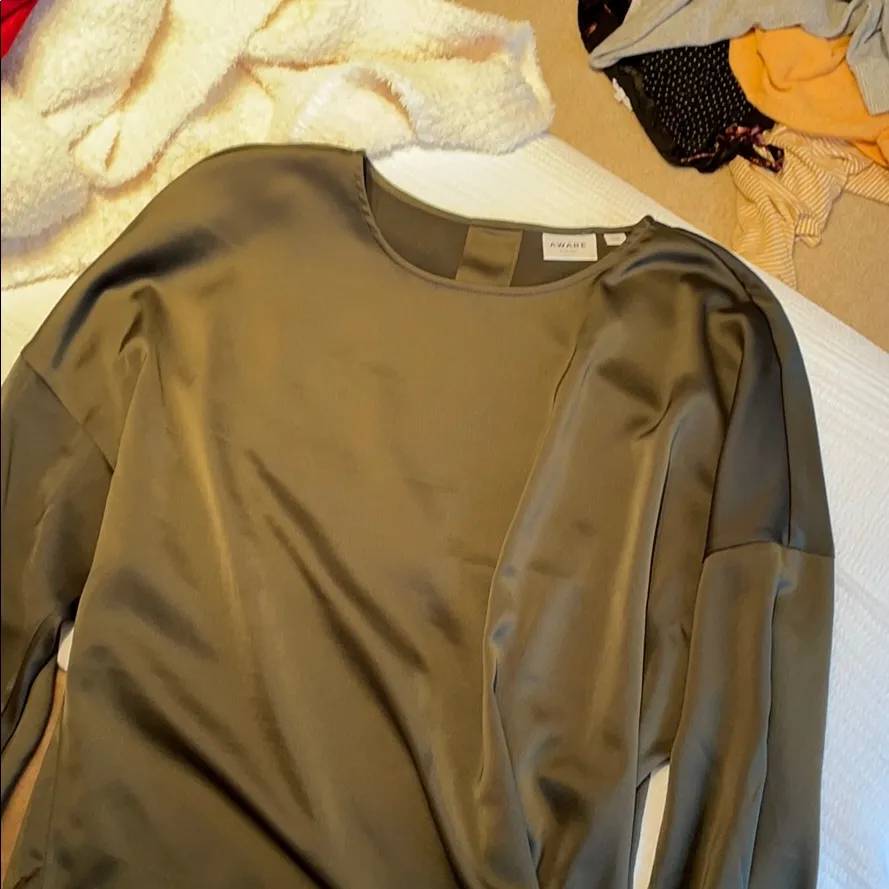 Vero moda Aware olive green top large - Image 5