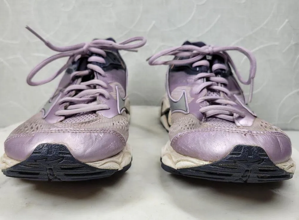 Mizuno Wave Inspire 15  Running Shoes Womens 10 Lavender Mesh Upper Athletic - Image 6