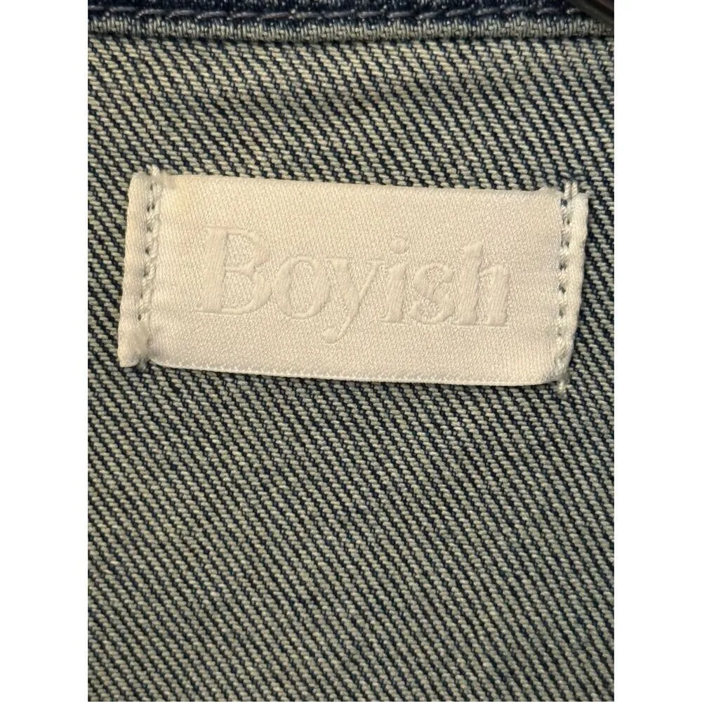 Boyish Denim THE EMMETT DRESS IN BLUE Small - Image 3