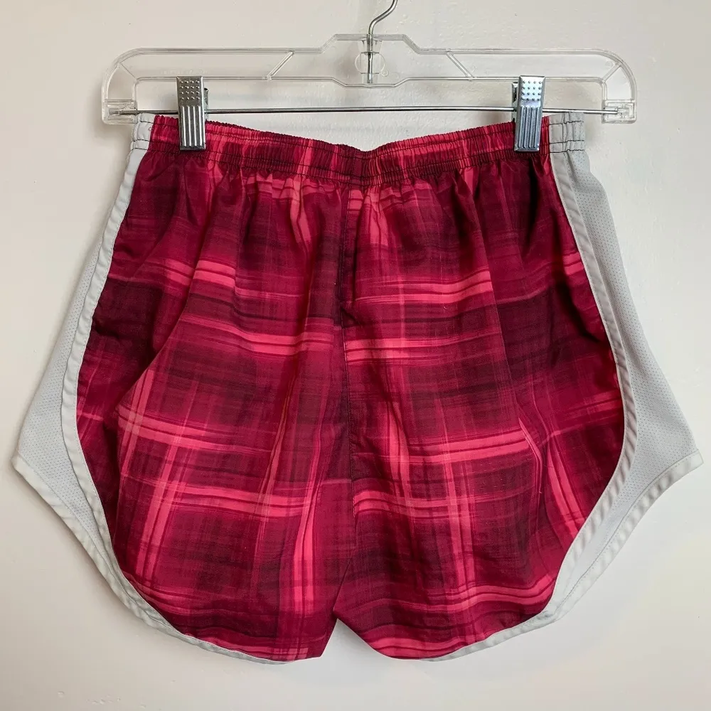 Nike Red & Pink Dri-Fit Lined Running Shorts - Image 2