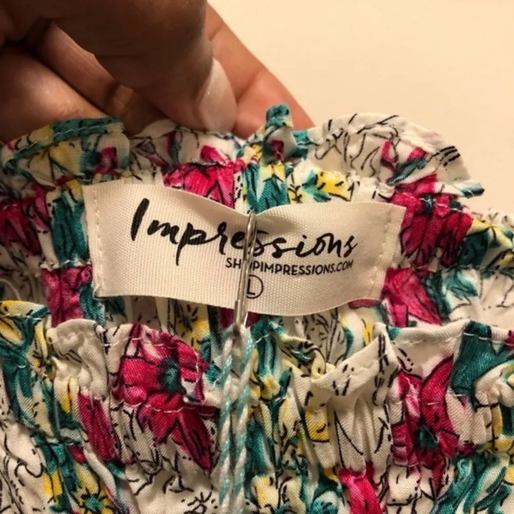 NEW Impressions Flower Print Maxi Dress - Image 7