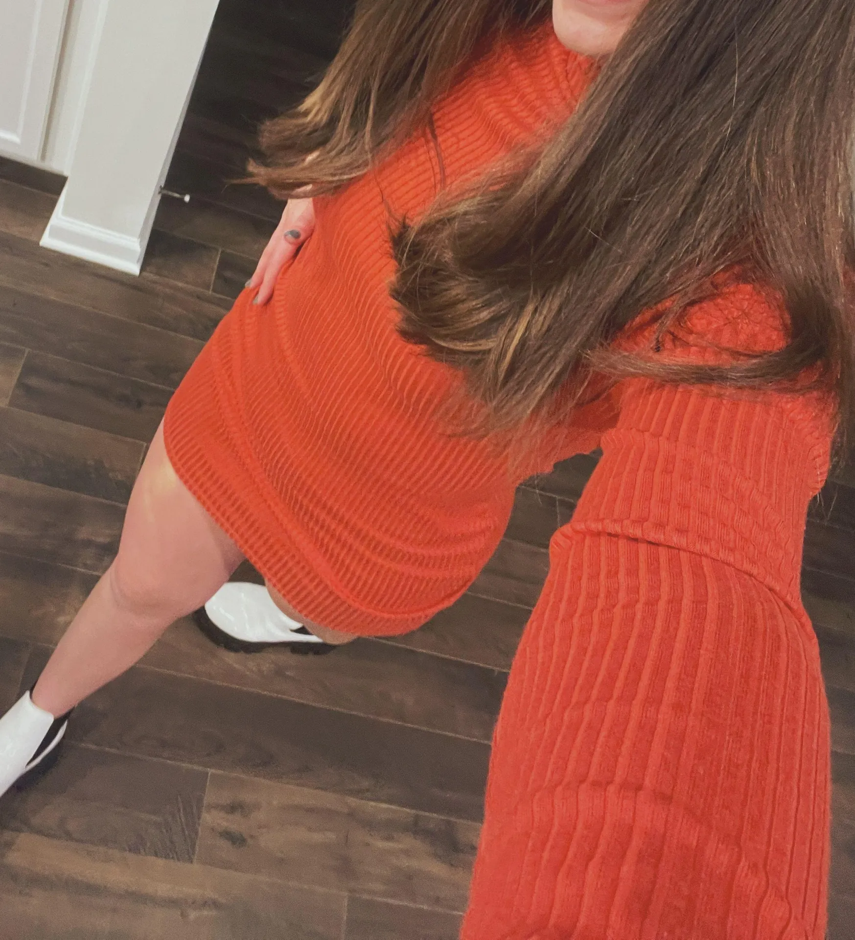 Turtle Neck Dress - Image 2