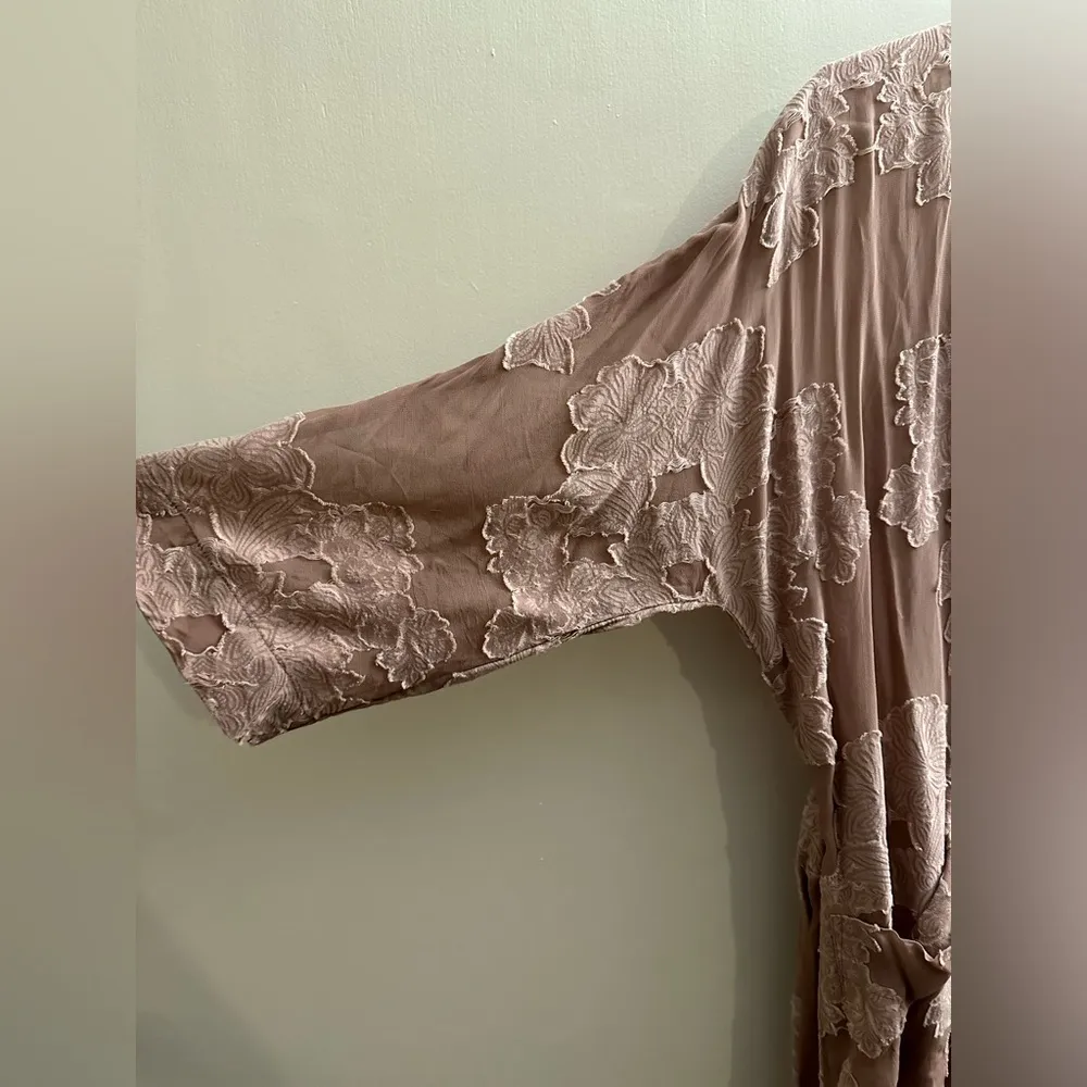 Aritzia Wilfred Durante Jacket Robe Duster in PINK Medium - Image 9