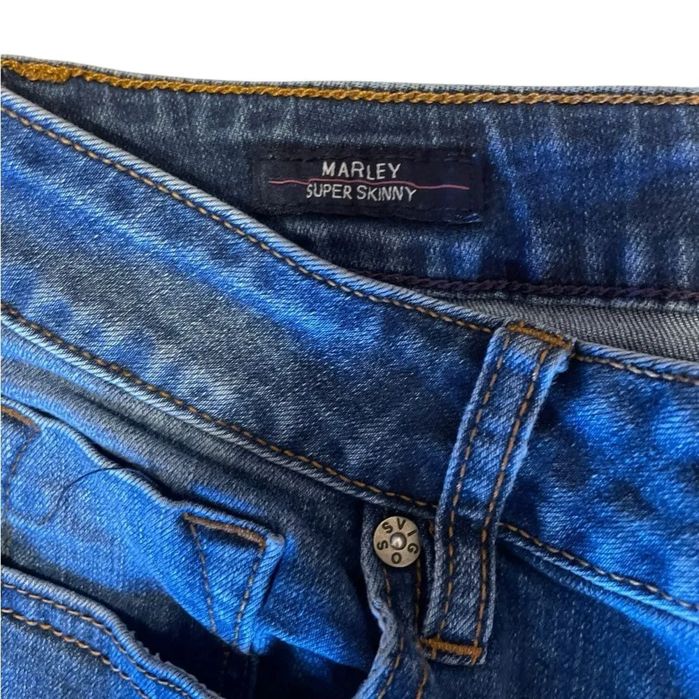 Vigoss Marley Super Skinny Jeans Mid Rise Womens Size 27 - Image 6