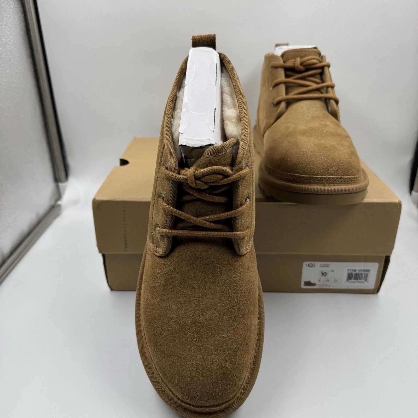 Authentic UGG Women’s Neumel Chukka Boots Chestnut US 10 Style 1094269New In Box - Image 7